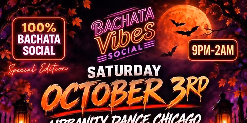 100% Bachata Social October 3rd