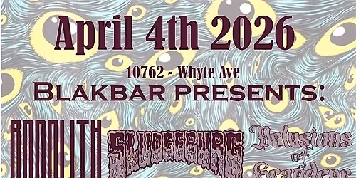 Sludgeburg, Rodolith and D.O.G. Live at Blakbar