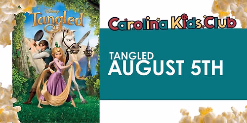 Tangled \u2013 Carolina Kids Club Summer Movie Series