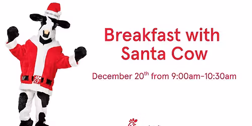 Breakfast with Santa Cow