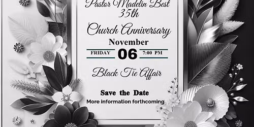 35th Church Anniversary 