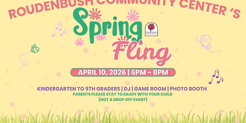 Spring Fling for Westford Kindergarten -5th graders and their adults!
