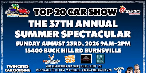 37th Annual SUMMER SPECTACULAR Car Show
