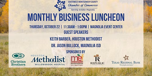 October Business Luncheon