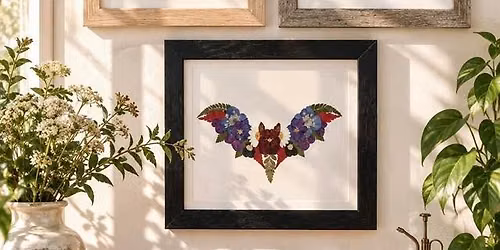 Spooky Pressed Flower Workshop!