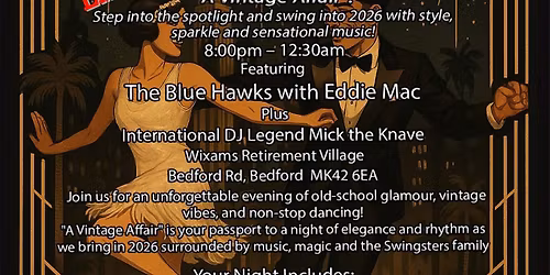 Swingsters NYE 2025 - A Vintage Affair