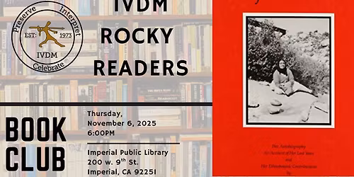 IVDM Rocky Readers: November Book Club