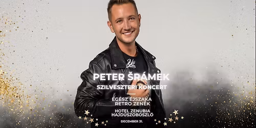 \ud83c\udf86 Szilveszter a Hotel Zenubi\u00e1ban \u2013 P\u00e9ter Sramek \u00e9l\u0151 koncerttel! \ud83c\udfa4