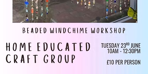 Beaded Windchime workshop \ud83e\udeb5\u2728