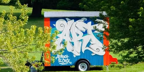 ArtReach's Mobile Art Gallery at Gammelg\u00e5rden's Midsommardagen