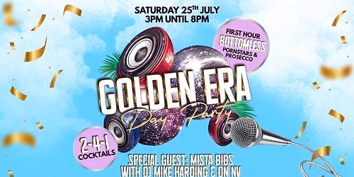 \u201cGolden Era\u201d 90s\/2000 Day Time Clubbing!