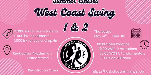 Summer West Coast Swing