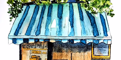 Workshop: Beautiful Caf\u00e9 Scenes in Watercolor
