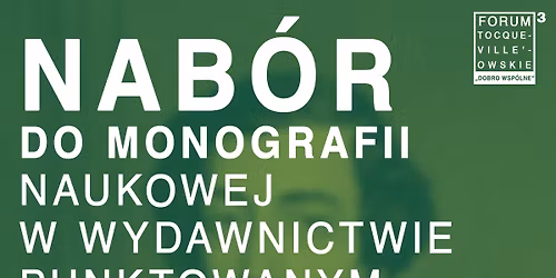 \ud83d\udce2 Call for Papers | Nab\u00f3r artyku\u0142\u00f3w do monografii naukowej "Dobro wsp\u00f3lne"