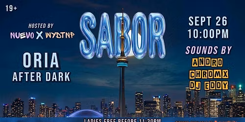 SABOR - Latin Night at ORIA