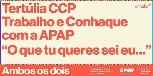 Tert\u00falia CCP com a APAP  \u201cO que tu queres sei eu..."