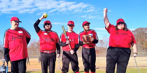 Special Olympics Iredell County- Softball Practice