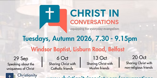 Christ in Conversations Autumn 2026