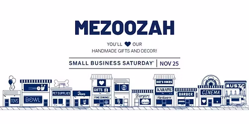 Small Business Saturday at Mezoozah!