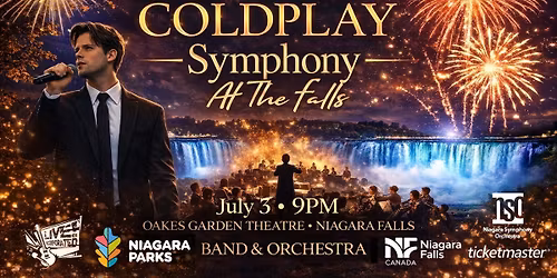 Niagara Symphony Orchestra - A Tribute to Coldplay at Oakes Garden Theatre