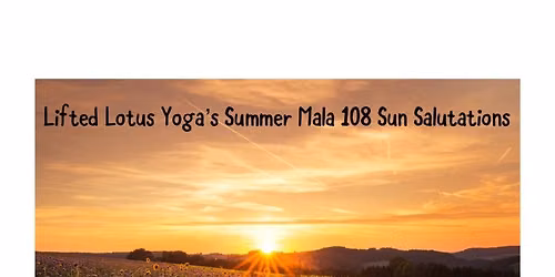 Summer Mala 108 Sun Salutations at Hansen Park