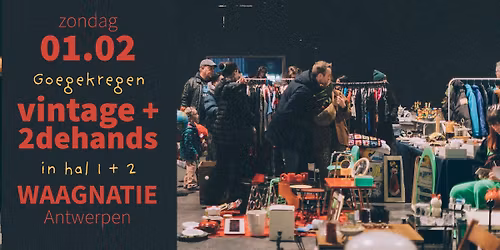 Vintage + tweedehands markt in de Waagnatie