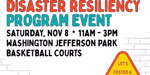 DISASTER RESILIENCY EVENT