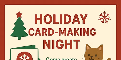 Holiday Card-Making Night at Project Good Paint