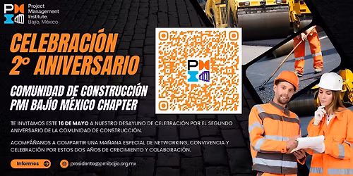 Desayuno 2\u00ba Aniversario Comunidad de Construcci\u00f3n del PMI Baj\u00edo M\u00e9xico