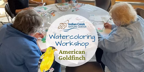 Watercoloring Workshop: American Goldfinch