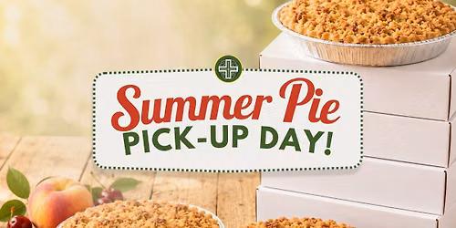 Pie Pick Up Day