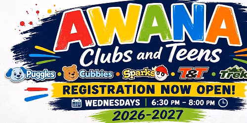 AWANA Clubs and Teens 2026-2027