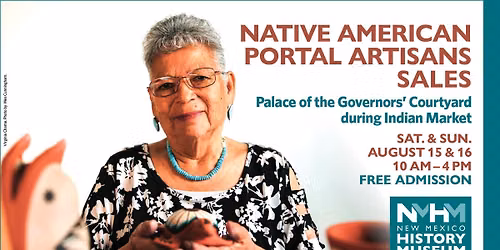Native American Portal Artisans in the Courtyard