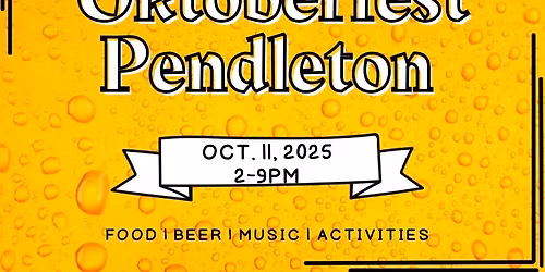 Oktoberfest Pendleton 