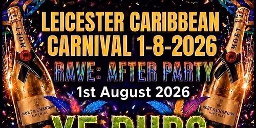 Leicester caribbean carnival after party