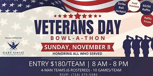 Veterans Day Bowl-a-thon!