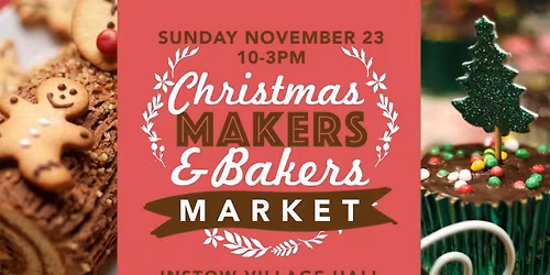 \ud83c\udf84 Christmas Makers & Bakers Market at Instow Village Hall \ud83c\udfe1