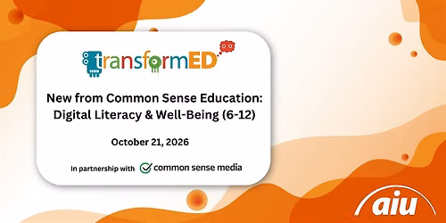 New from Common Sense Education: Digital Literacy & Well-Being (6-12)