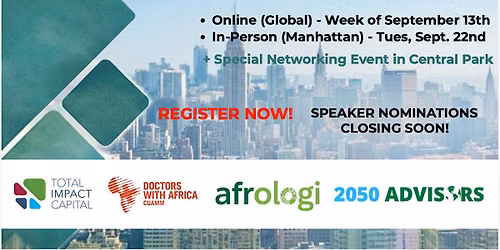 ACCELERATING IMPACT FOR THE GLOBAL SOUTH @ CLIMATE WEEK- NYC