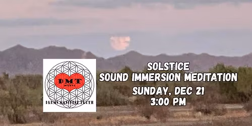 Solstice Sound Immersion Meditation