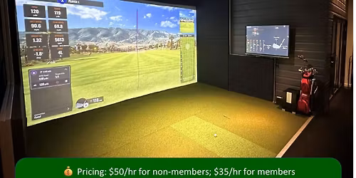 Golf Simulator Dave Marshall Tennis and Pickelball