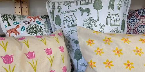 Introduction to Block Printing: Spring theme