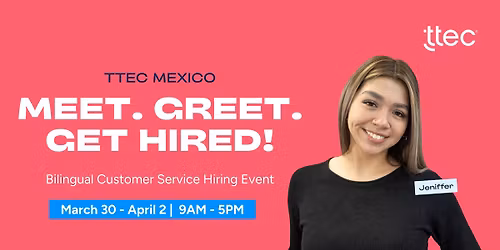 TTEC Mexico City (Republica) Walk-In Recruitment Drive