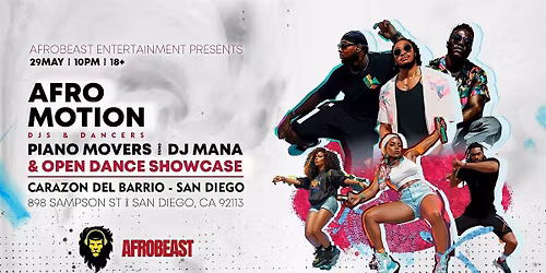 AfroMotion: DJs & Dancers Live