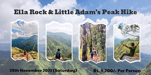 Ella Rock & Little Adam's Peak Hike