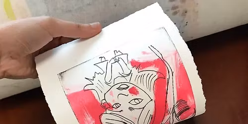 Print Studio Introduction - Drypoint Etching & Monotype