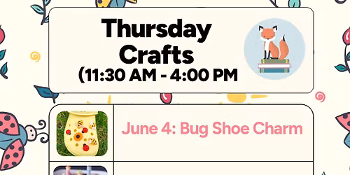 Craft: Clay Shoe Charm Bugs