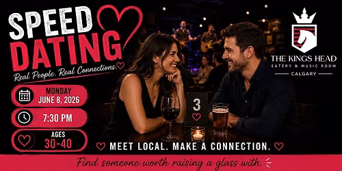 Calgary Speed Dating (Age 30-40)