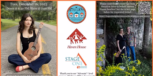 GNCS #12: Kendall Cassella and The Springtails in support of Haven House