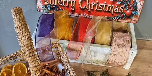 Christmas wreath workshop 